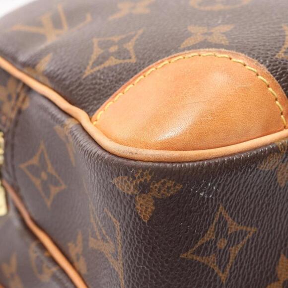 LOUIS VUITTON Brown Monogram Leather Shoulder Bag - Picture 11 of 15